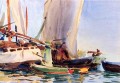 Giudecca boat John Singer Sargent watercolour
